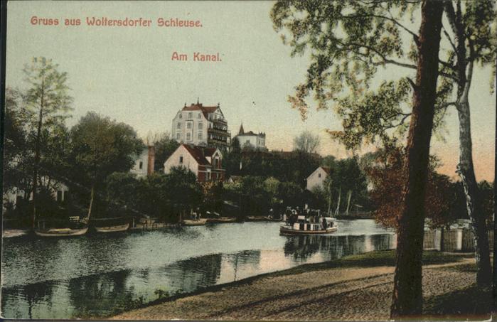 Woltersdorf Erkner Am Kanal