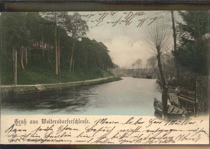 Woltersdorf Erkner Schleuse