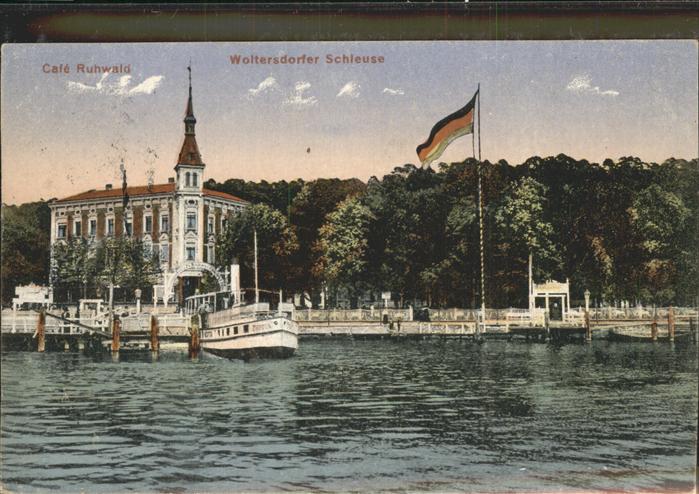 Woltersdorf Erkner Cafe Ruhwald