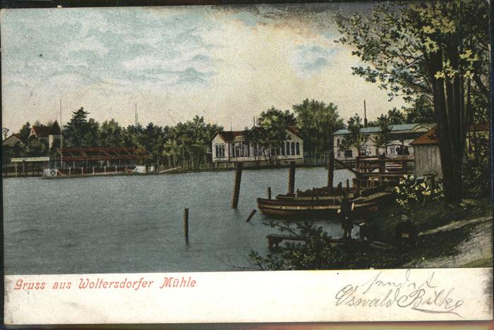 Woltersdorf Erkner Woltersdorfer Mühle