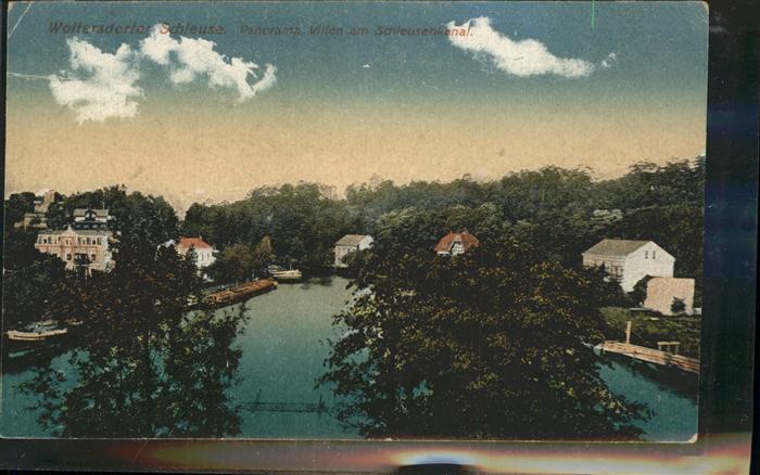 Woltersdorf Erkner Villen Schleusenkanal