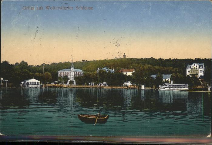 Woltersdorf Erkner Schleuse