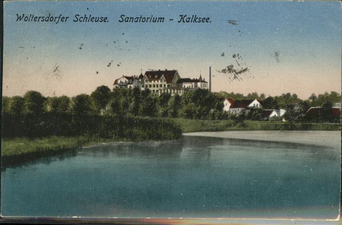 Woltersdorf Erkner Sanatorium Kalksee