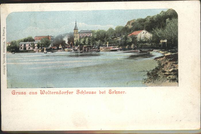Woltersdorf Erkner Schleuse