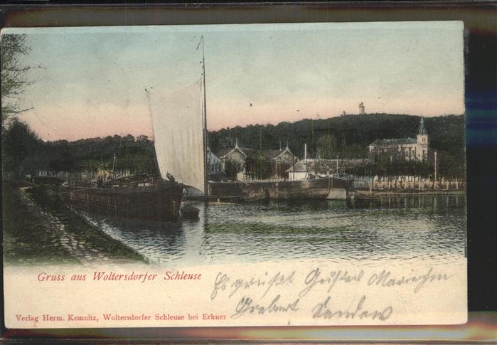 Woltersdorf Erkner Schleuse