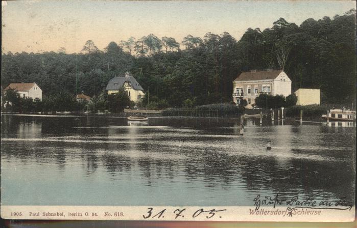 Woltersdorf Erkner Schleuse