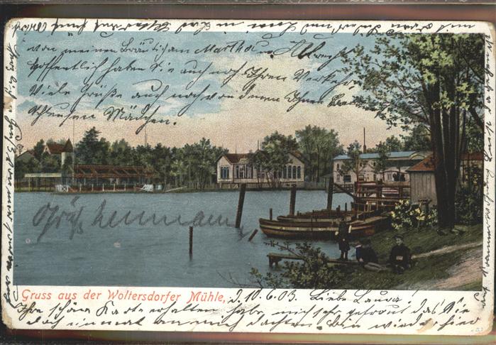 Woltersdorf Erkner Woltersdorfer Mühle