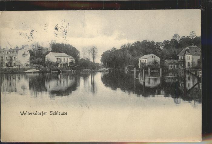 Woltersdorf Erkner Schleuse