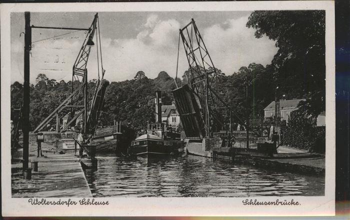 Woltersdorf Erkner Schleusenbrücke