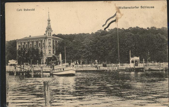 Woltersdorf Erkner SchleusevCafe Ruhwald