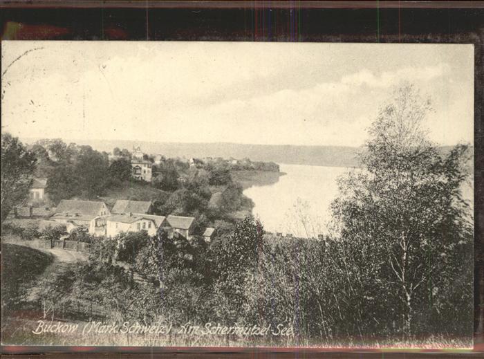 Buckow Maerkische Schweiz Schermützelsee
