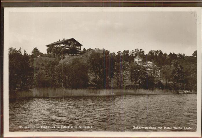 Bollersdorf Schermützelsee Hotel Weiße Taube