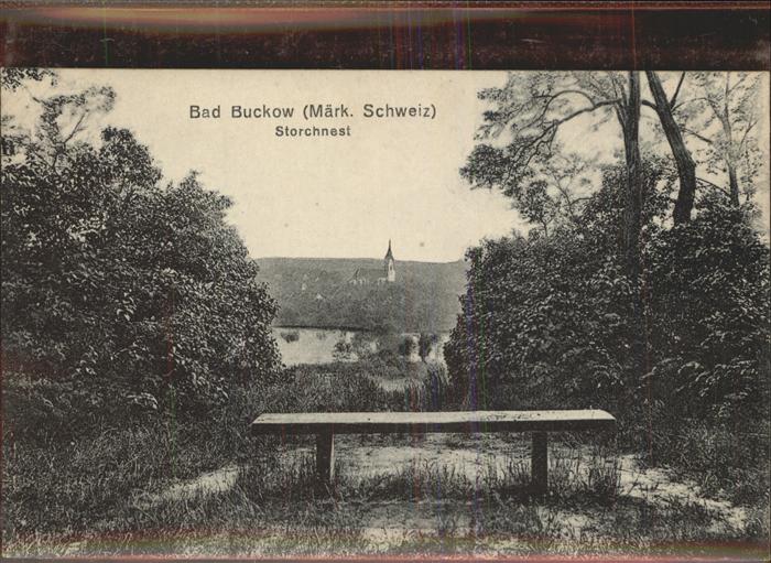 Buckow Maerkische Schweiz Storchnest