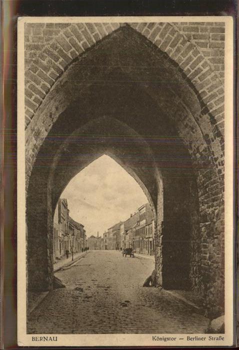 Bernau Berlin Königstor Berliner Strasse