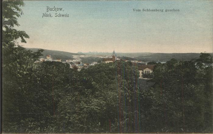 Buckow Maerkische Schweiz Schlossberg