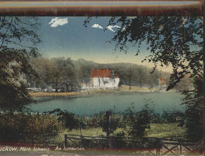 Buckow Maerkische Schweiz Tornowsee
