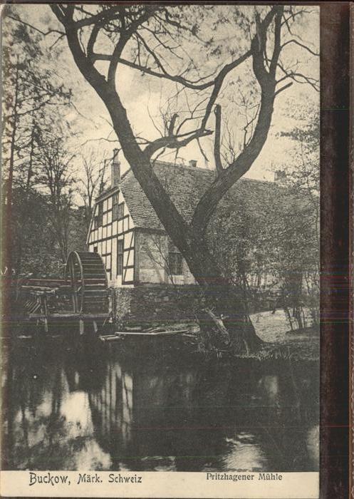 Buckow Maerkische Schweiz Pritzhagener Mühle