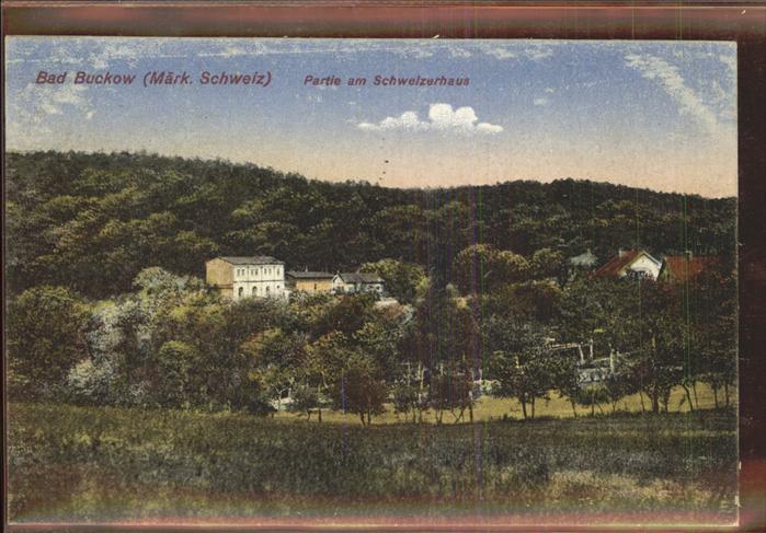 Buckow Maerkische Schweiz Schweizerhaus