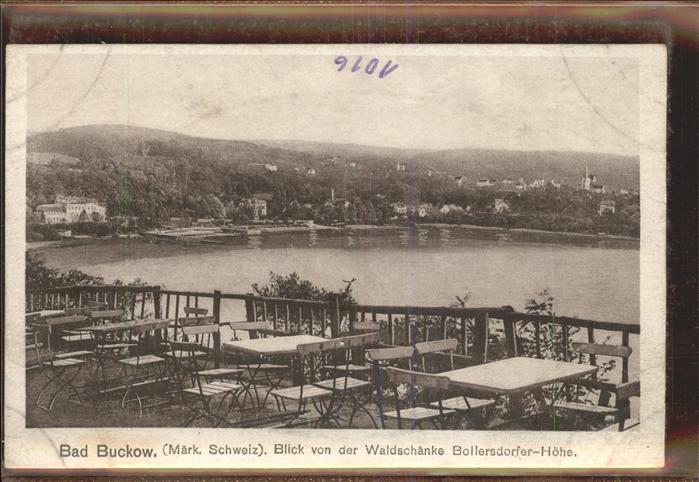 Buckow Maerkische Schweiz Waldschänke Bollersdorfer-Höhe