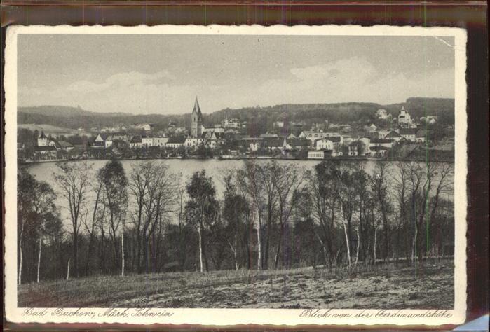 Buckow Maerkische Schweiz Ferdinandshöhe