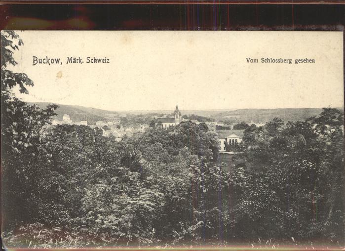 Buckow Maerkische Schweiz Schlossberg