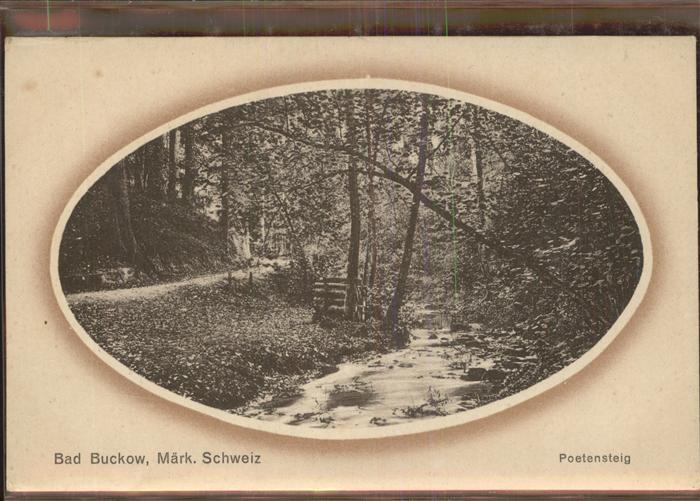 Buckow Maerkische Schweiz Poetensteig