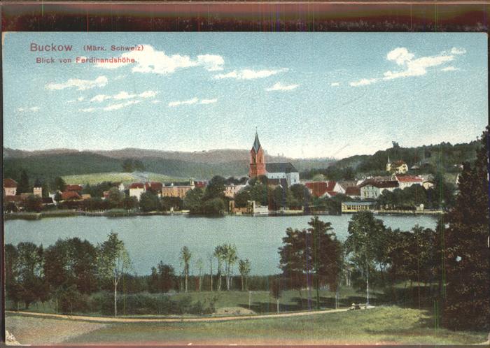 Buckow Maerkische Schweiz Ferdinandshöhe