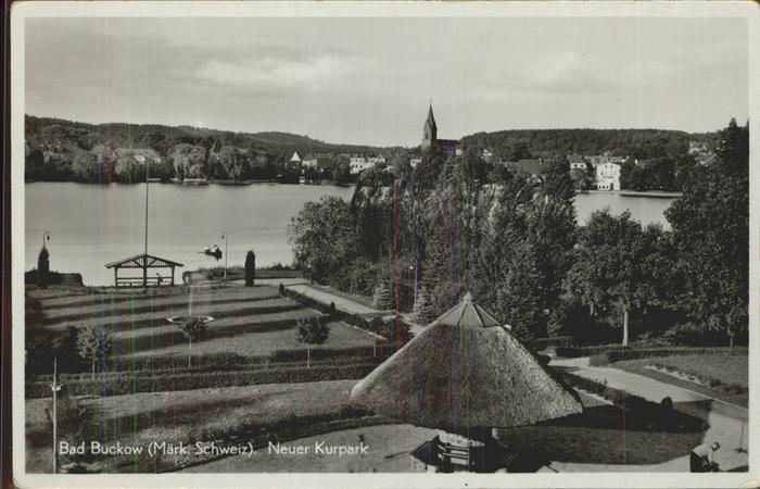 Buckow Maerkische Schweiz Neuer Kurpark