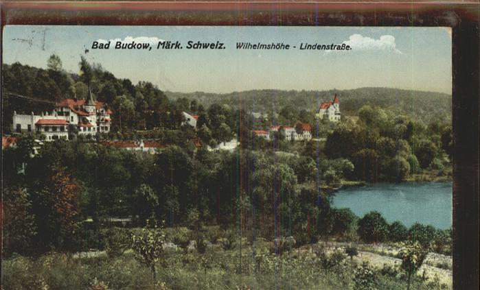 Buckow Maerkische Schweiz Wilhelmshöhe Lindenstr.