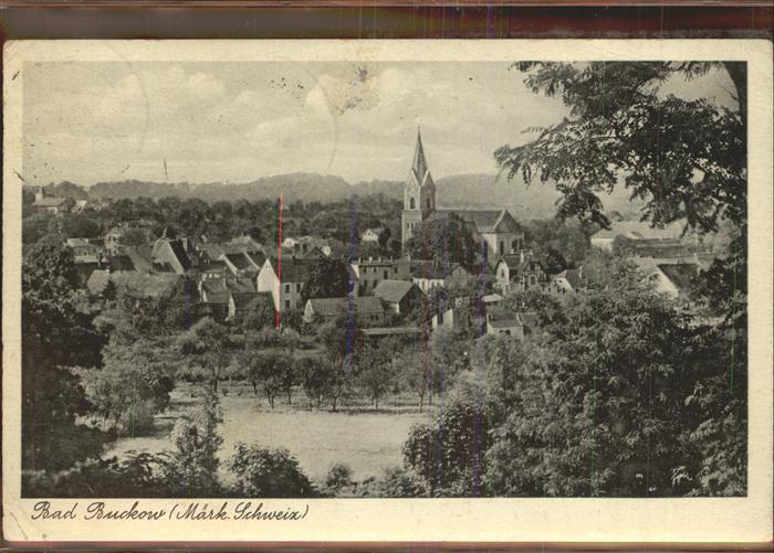 Buckow Maerkische Schweiz Stadt
