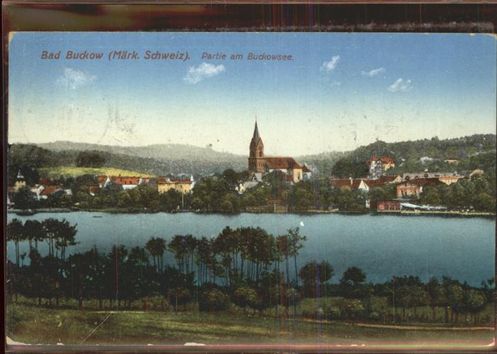 Buckow Maerkische Schweiz See