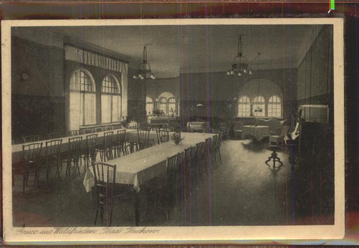 Buckow Maerkische Schweiz Sanatorium Waldfrieden