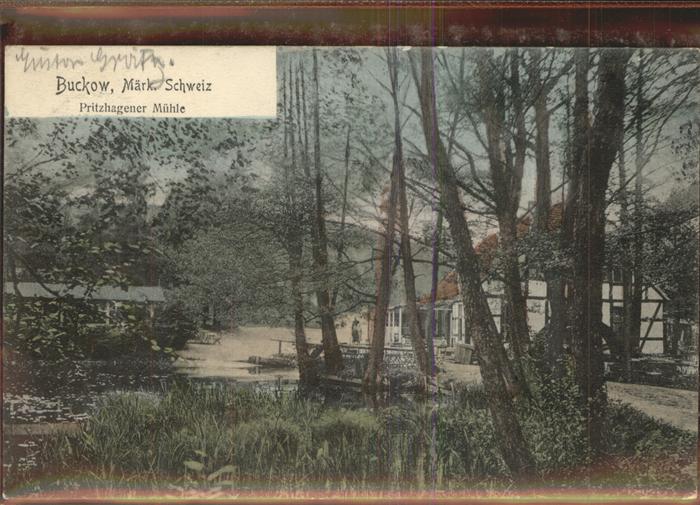 Buckow Maerkische Schweiz Pritzhagener Mühle