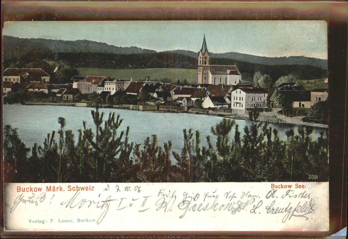 Buckow Maerkische Schweiz See