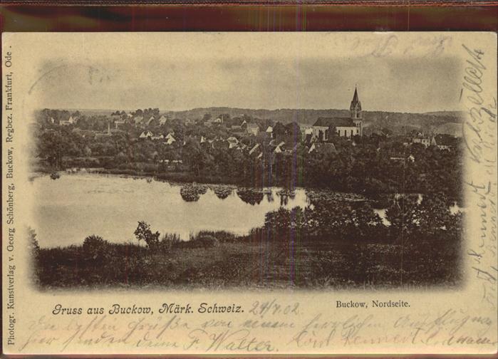 Buckow Maerkische Schweiz Nordseite