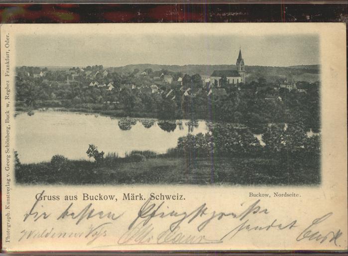 Buckow Maerkische Schweiz Nordseite