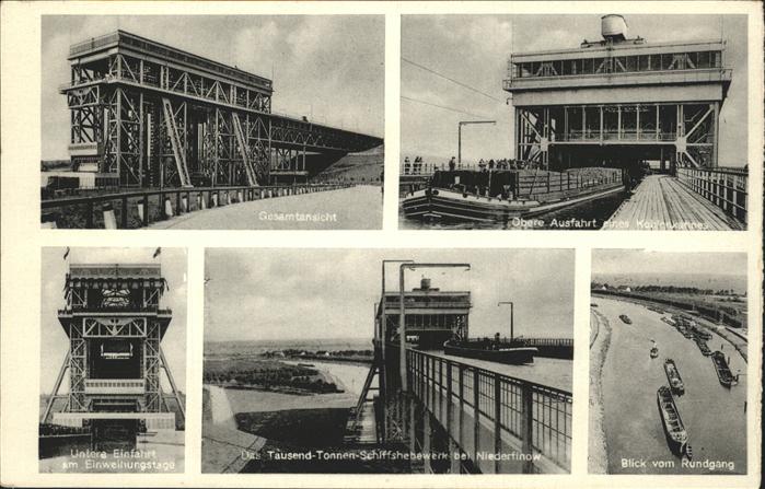 Niederfinow Schiffshebewerk Kahn