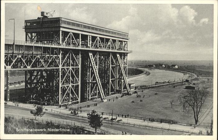 Niederfinow Schiffshebewerk Hohenzollernkanal