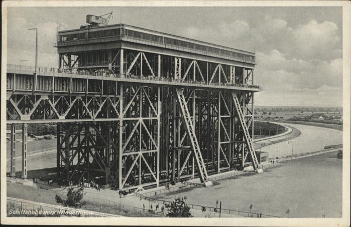 Niederfinow Schiffshebewerk Hohenzollernkanal