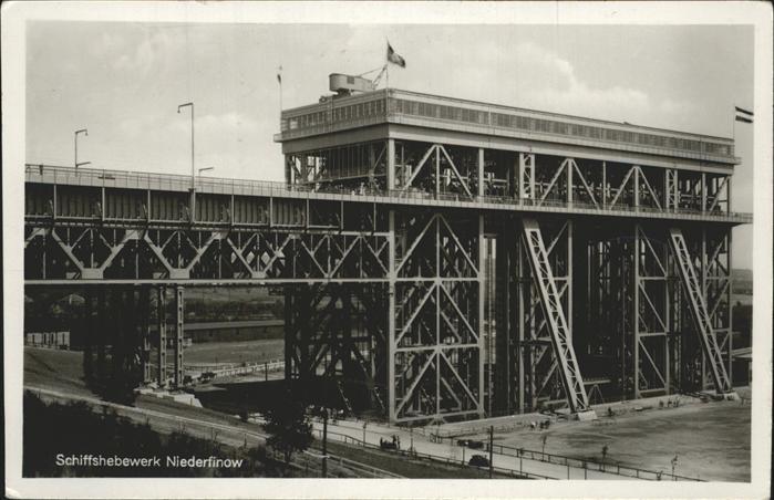 Niederfinow Schiffshebewerk Hohenzollernkanal