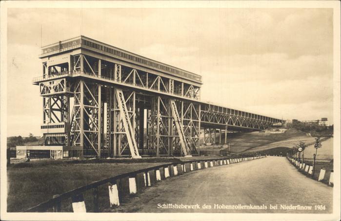 Niederfinow Schiffshebewerk Hohenzollernkanal