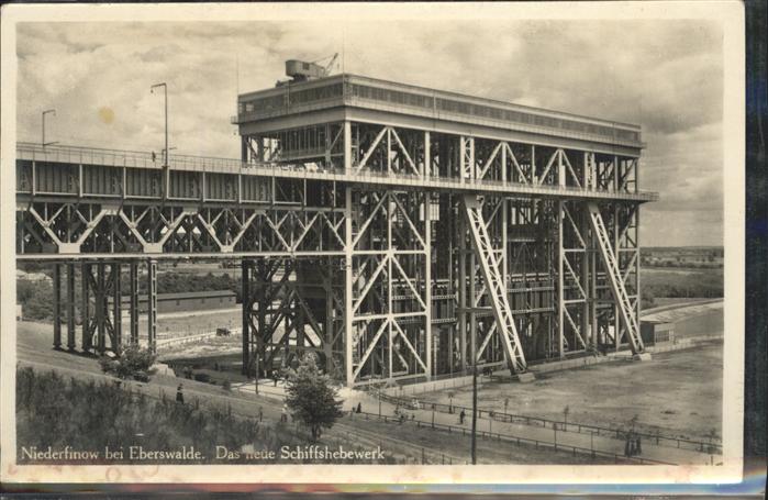 Niederfinow Schiffshebewerk Hohenzollernkanal