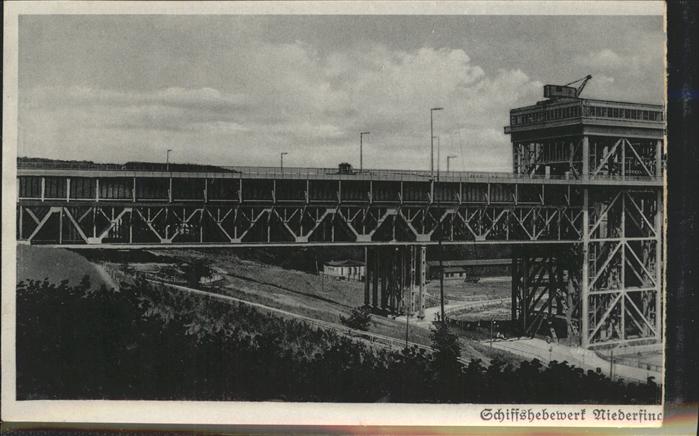 Niederfinow Schiffshebewerk Hohenzollernkanal