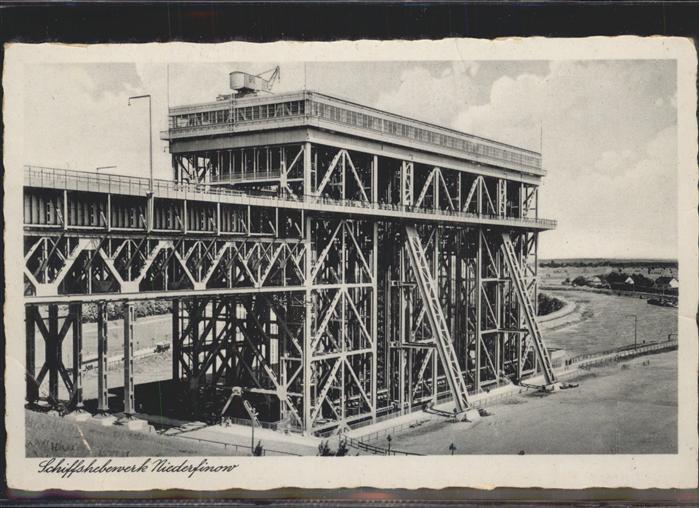 Niederfinow Schiffshebewerk Hohenzollernkanal