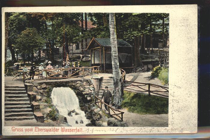 Eberswalde Partie am Wasserfall Restaurant Wildpar