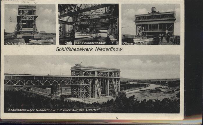 Niederfinow Schiffshebewerk Hohenzollernkanal Schif