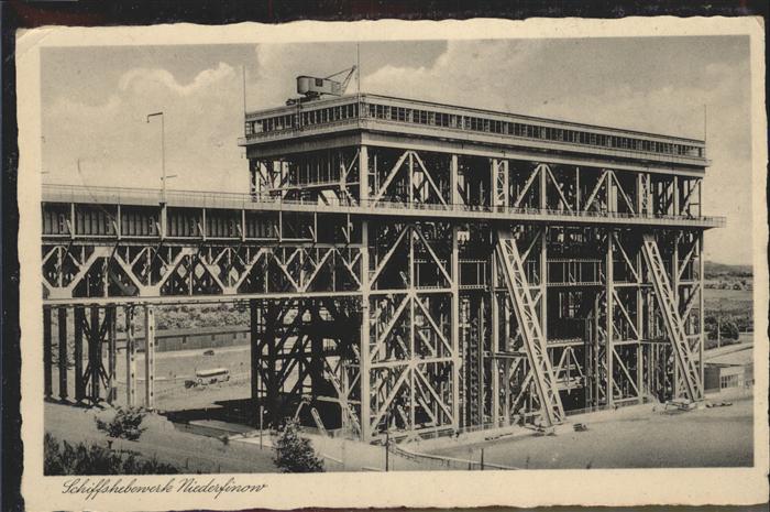 Niederfinow Schiffshebewerk Hohenzollernkanal