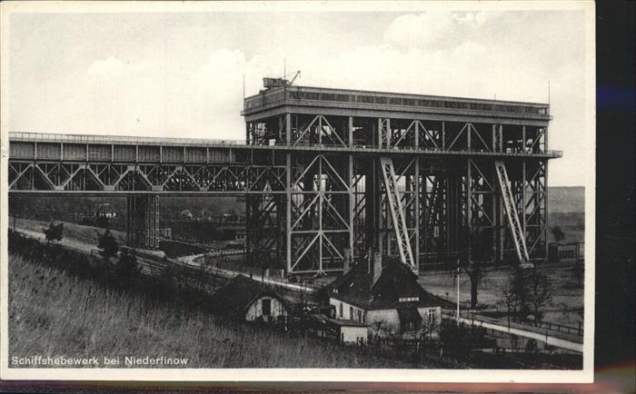Niederfinow Schiffshebewerk Hohenzollernkanal