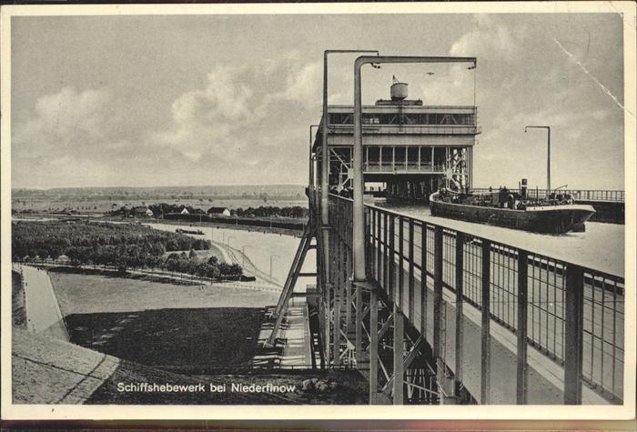 Niederfinow Schiffshebewerk Hohenzollernkanal