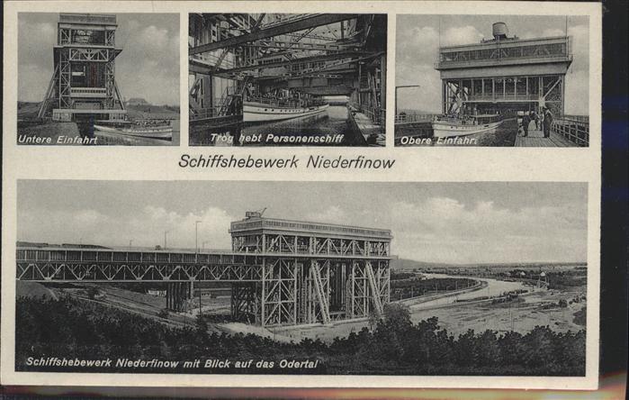 Niederfinow Schiffshebewerk Hohenzollernkanal Schif